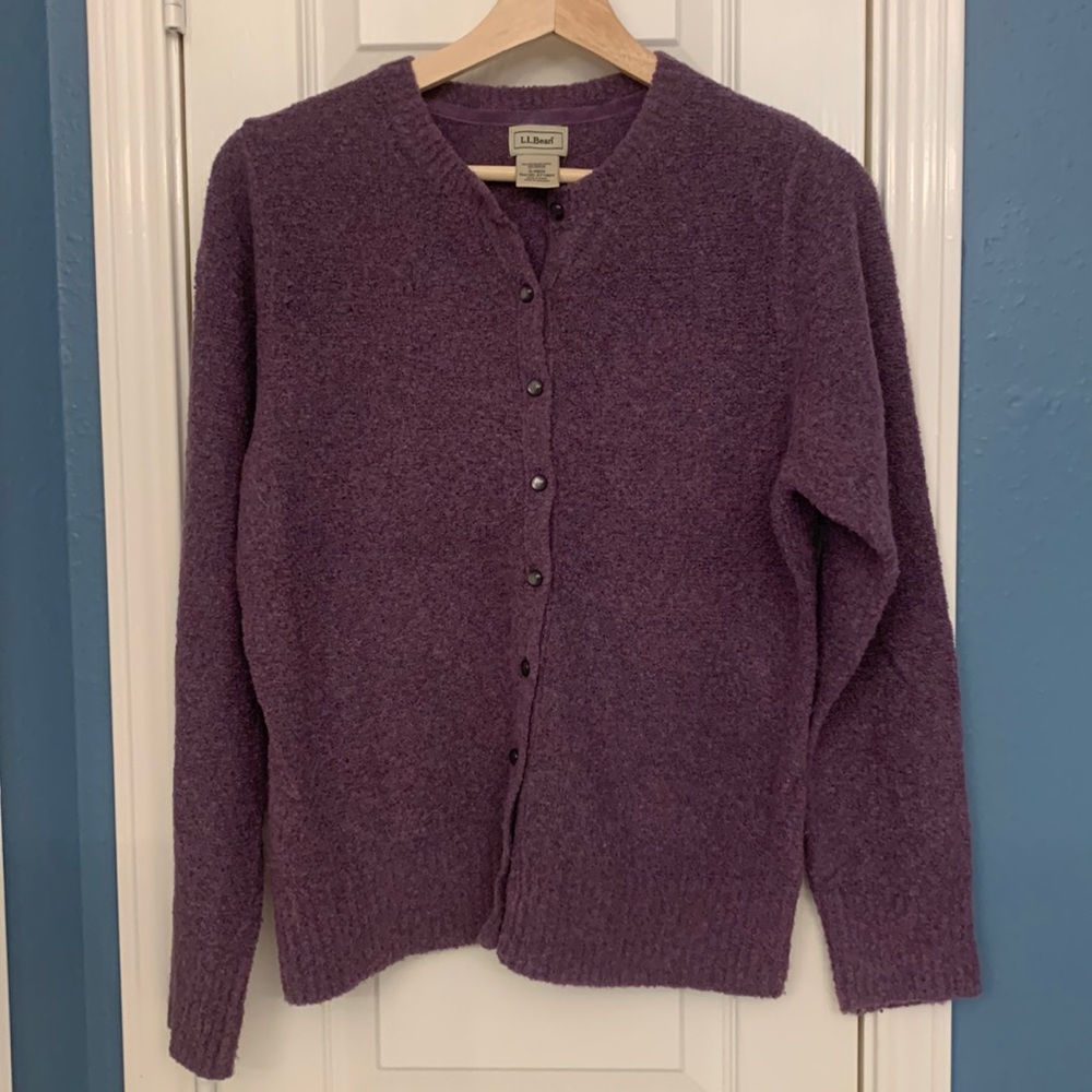 LL Bean Button Down Cardigan